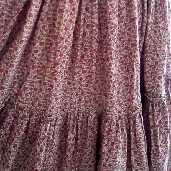 Moda International Y2K Floral Tiered Maxi Halter Dress Sz XS-S Elevenses Magazin - Picture 12 of 15